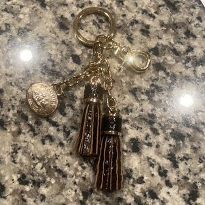 Brahmin Tassel Key Ring Fob
